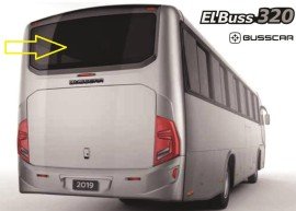 Vidro Vigia Busscar Elbus 320 - 682 X 1931mm